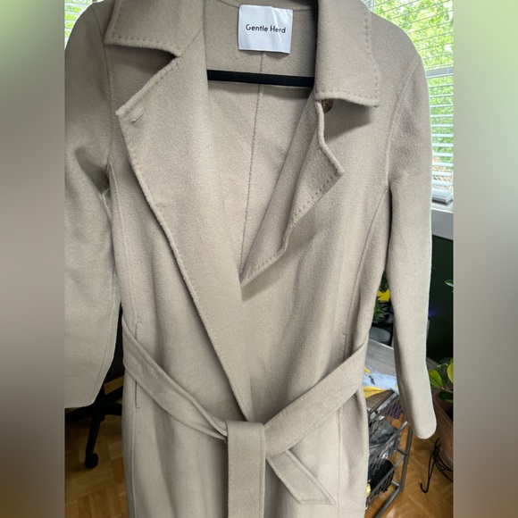 100% Wool Tailored Coat - Picture 4 of 6